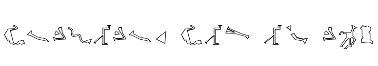 Stargate SG1 Go ald font preview