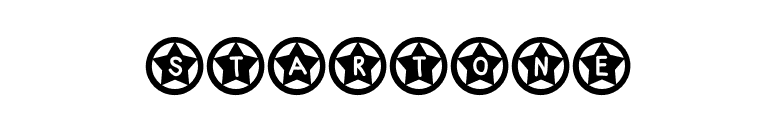 Startone font preview