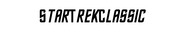 StarTrekClassic font preview