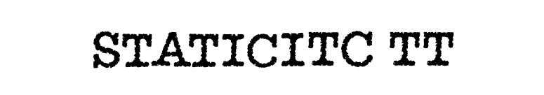 StaticITC TT font preview