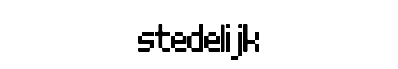 Stedelijk font preview