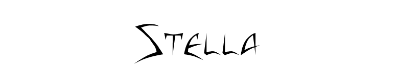Stella font preview