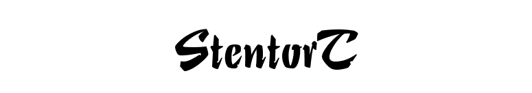 StentorT font preview
