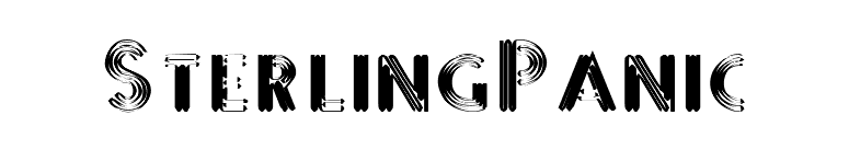 SterlingPanic font preview