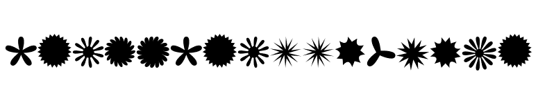 SternStella Night font preview
