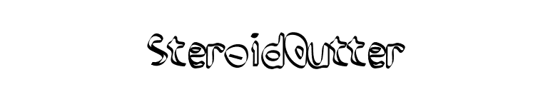 SteroidOutter font preview