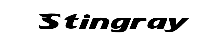 Stingray font preview