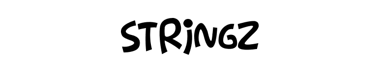 Stringz
 font preview