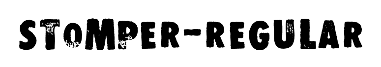 STOMPER-REGULAR font preview