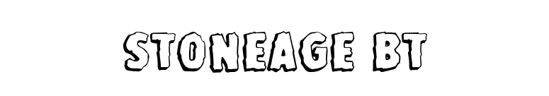 StoneAge BT font preview