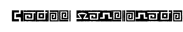 Stoned-BorderOne font preview