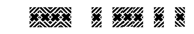 Stoned-MosaicFour font preview