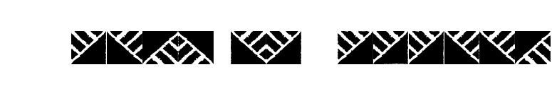 Stoned-MosaicOne font preview