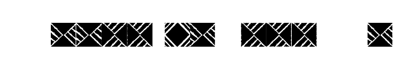 Stoned-MosaicTwo font preview