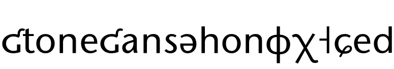 StoneSansPhonEF-Med font preview