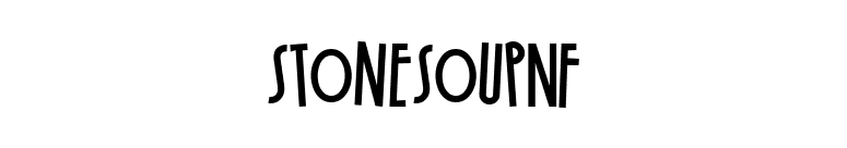 StoneSoupNF font preview