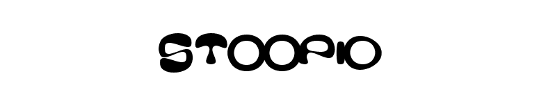 Stoopid font preview