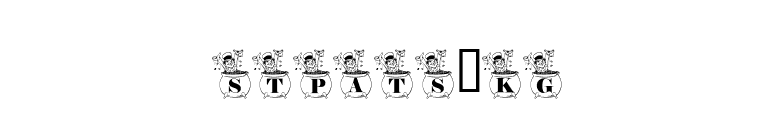 STPATS_KG font preview