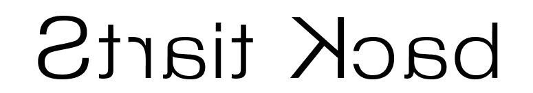 Strait Kcab font preview