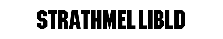 StrathmelliBld font preview
