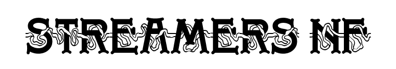 Streamers NF font preview