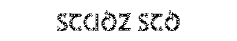 Studz Std font preview