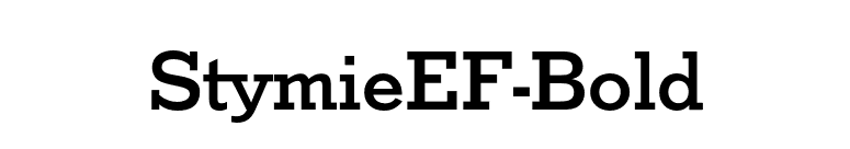 StymieEF-Bold font preview