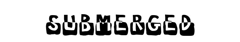 Submerged font preview