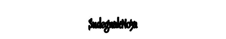 SudegnakNo3a font preview