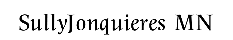 SullyJonquieres MN font preview