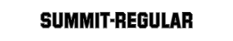 Summit-Regular font preview