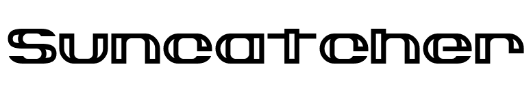 Suncatcher font preview