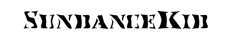 SundanceKid font preview