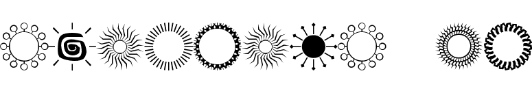 Sundings JL font preview