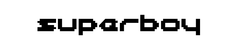 superboy font preview