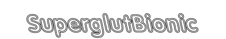 SuperglutBionic font preview