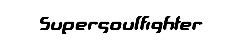 Supersoulfighter font preview