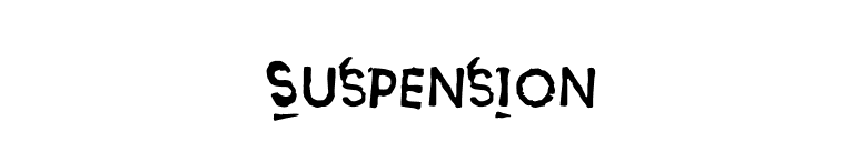 Suspension font preview