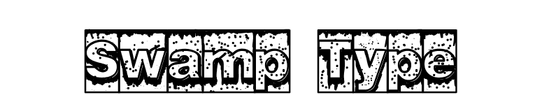Swamp Type font preview