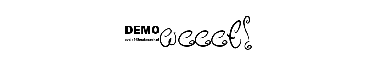 Sweeet! font preview