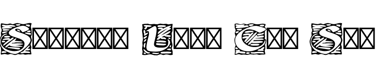 Sweeney Lino Cut Std font preview