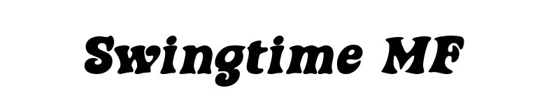 Swingtime MF font preview
