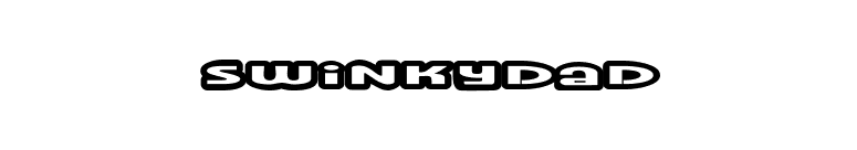 Swinkydad font preview