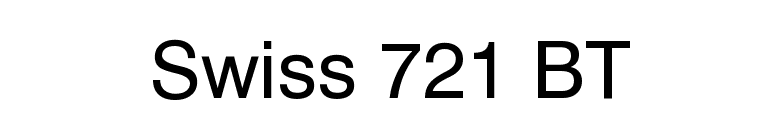 FontsMarket.com - Download Swiss 721 BT font for FREE