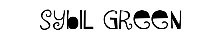 Sybil Green font preview
