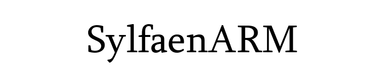 SylfaenARM font preview