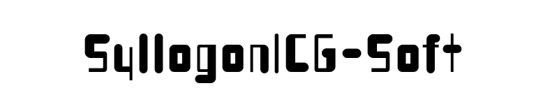 SyllogonICG-Soft font preview