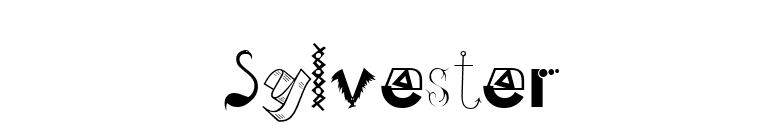 Sylvester font preview