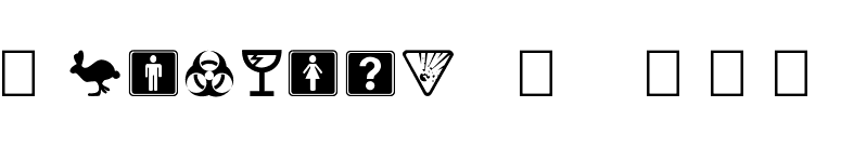 Symbolix - DGL font preview