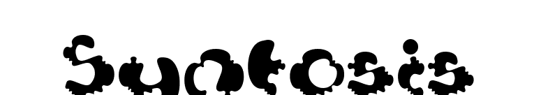 Syntosis font preview